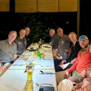 Last team dinner in Kathmandu!