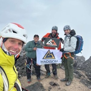 Summit photo atop Carstensz Pyramid!