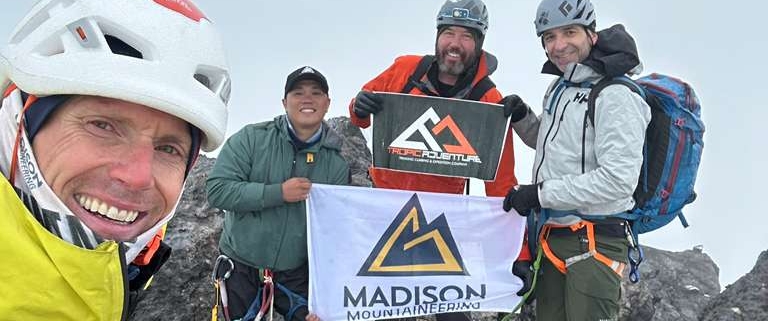 Summit photo atop Carstensz Pyramid!