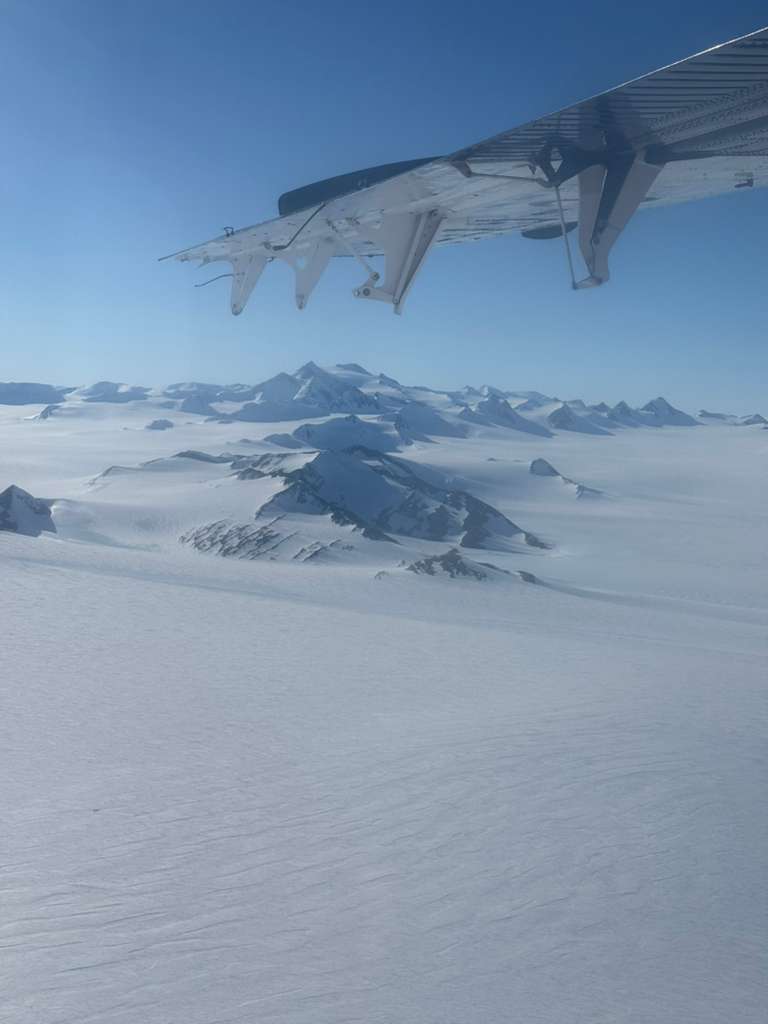 Excellent views while flying to Base Camp!