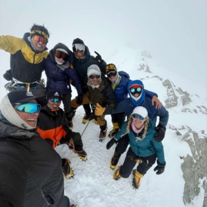 Summit photo! 100% summit success for the final Madison Mountaineering team of the season.