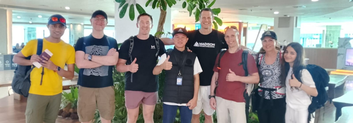 March, 2026 Carstensz Pyramid expedition team