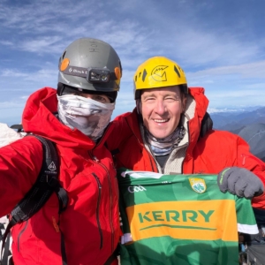 Summit photo atop Carstensz Pyramid!