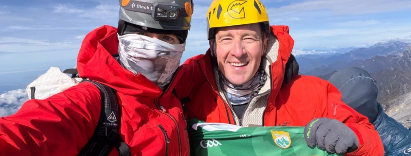 Summit photo atop Carstensz Pyramid!