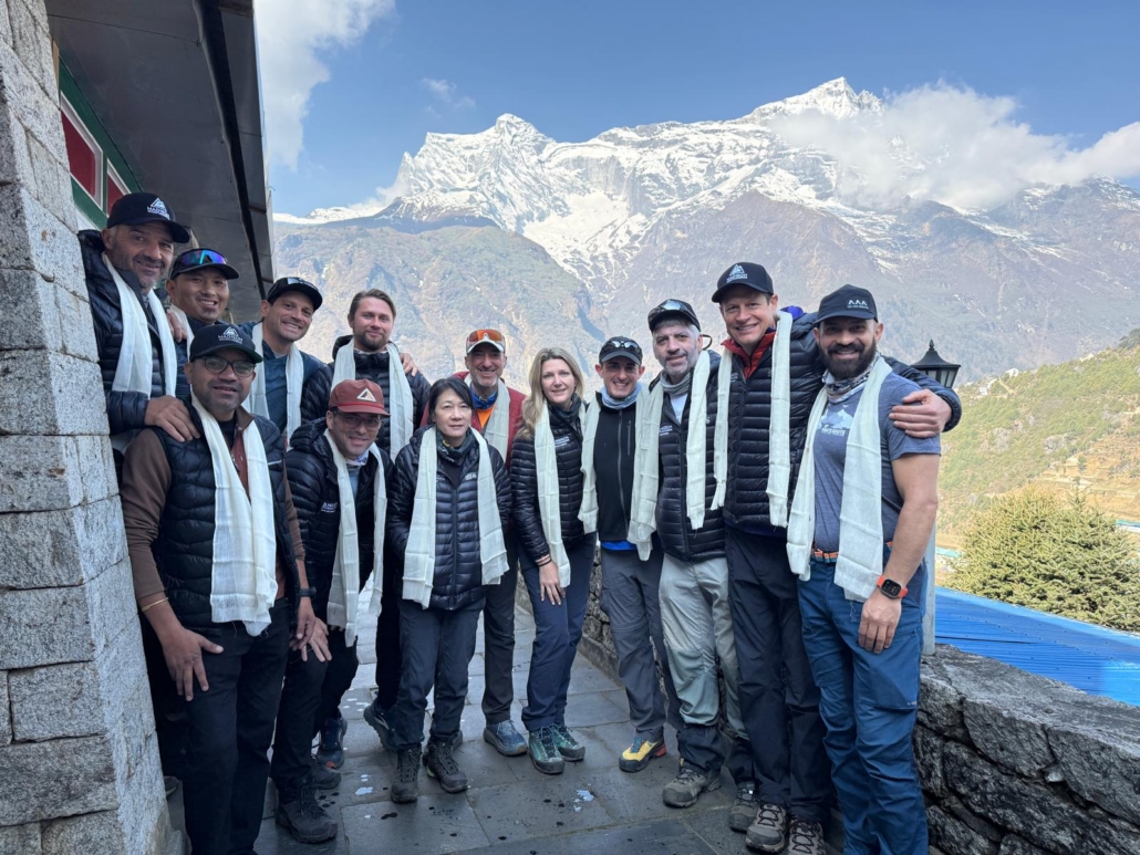 After receiving a blessing from our friends at the Panorama Lodge