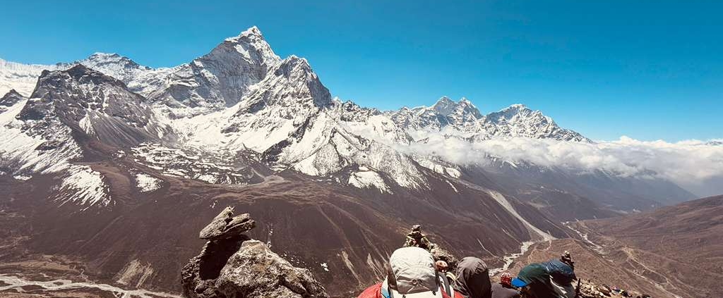Excellent Himalayan views during our acclimatization day