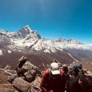 Excellent Himalayan views during our acclimatization day