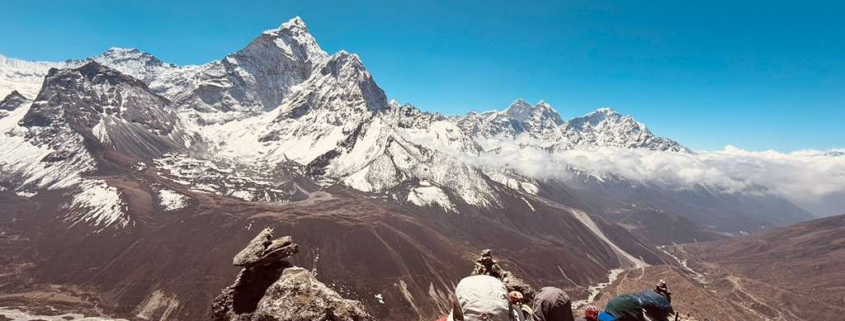 Excellent Himalayan views during our acclimatization day