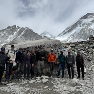 The Madison Mountaineering team in Everest Base Camp!