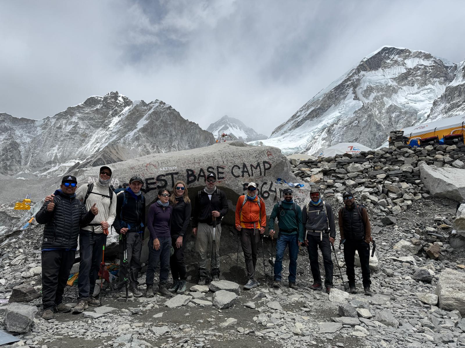 Check in to Madison Climbing Everest Base Camp!