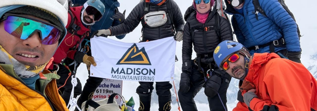 Summit photo atop Lobuche East!