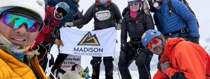 Summit photo atop Lobuche East!