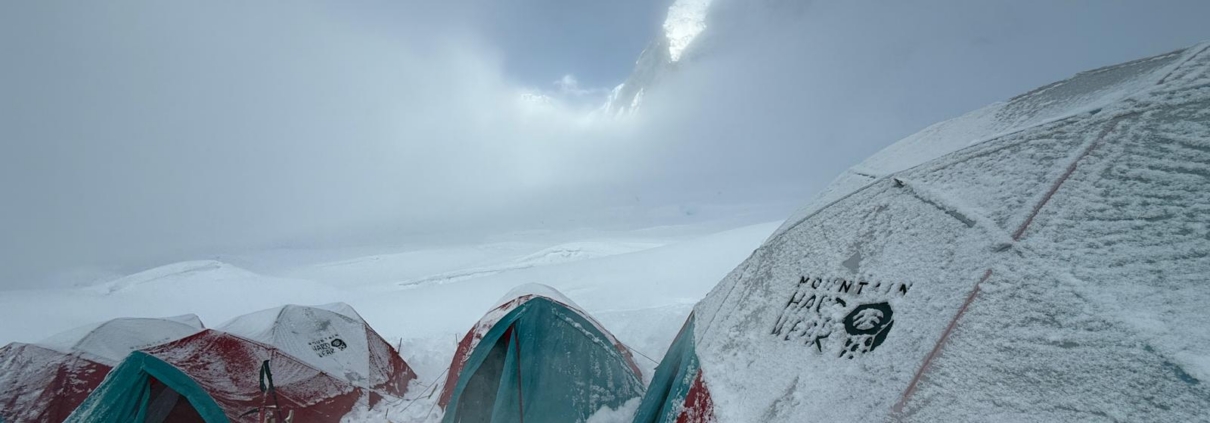Camp 1 on Mount Everest