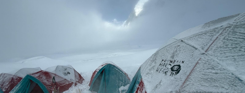 Camp 1 on Mount Everest