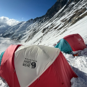 Mountain Hardwear Trango tents in Camp 3