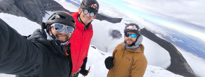 Summit photo atop Cotopaxi!