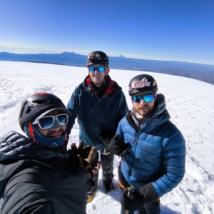 Summit photo on Chimborazo!