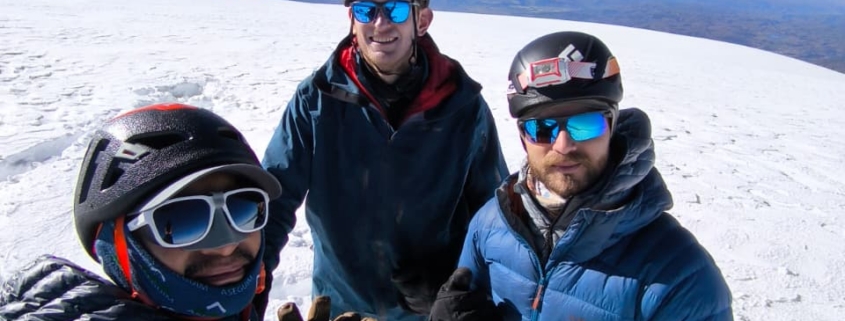 Summit photo on Chimborazo!