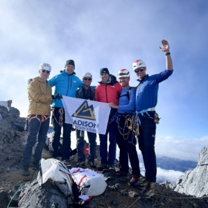 Summit photo atop Carstensz Pyramid!
