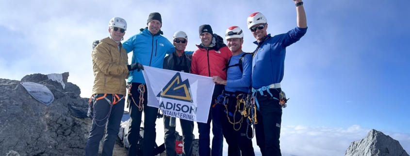 Summit photo atop Carstensz Pyramid!