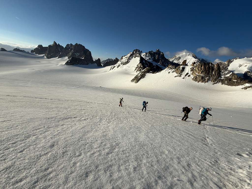 Perfect climbing conditions
