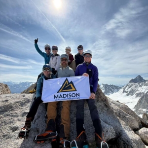 The Madison Mountaineering team topped out on an acclimatization climb in recent days!