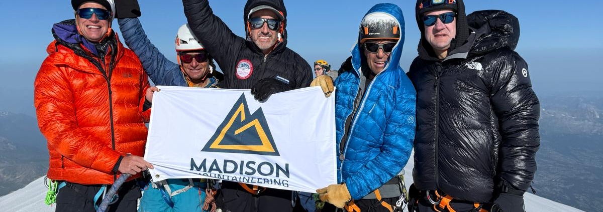 Summit photo on Mont Blanc!