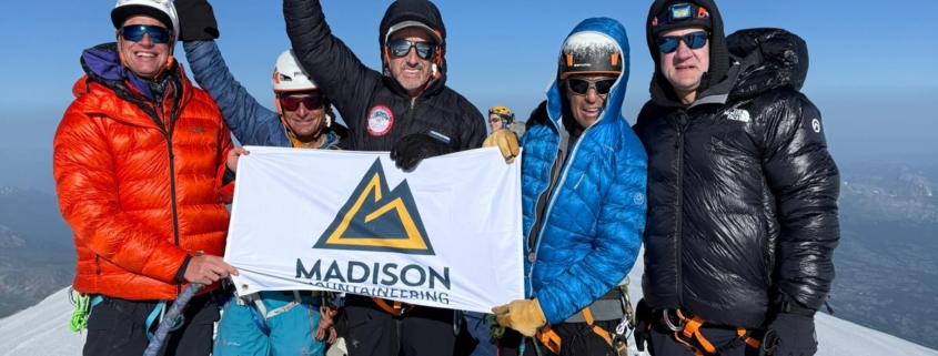 Summit photo on Mont Blanc!