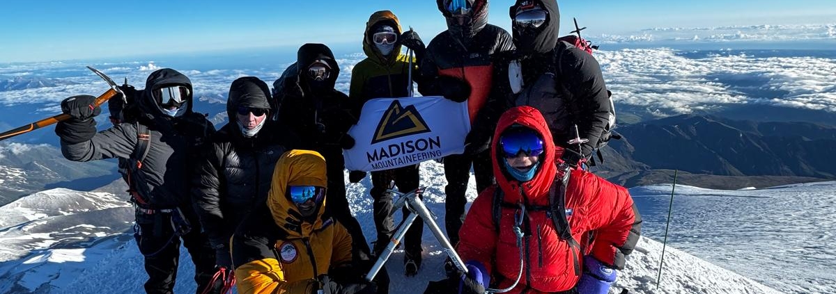 Summit photo atop Mount Elbrus!