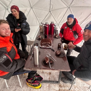 Birthday party for our climber, Fatima!