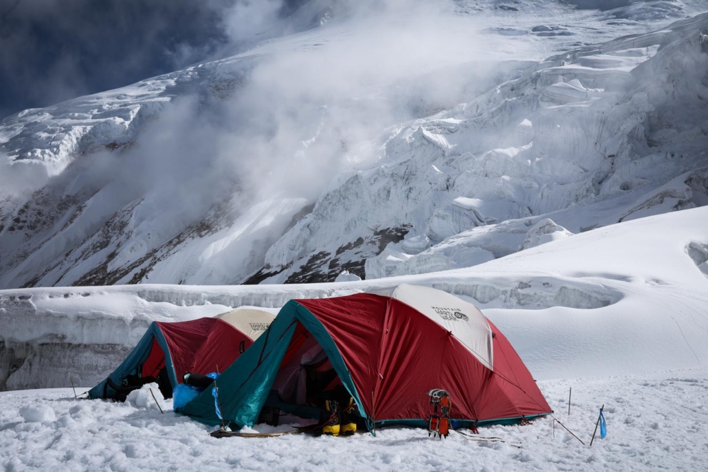 Camp 1 (photo by Terray Sylvester)