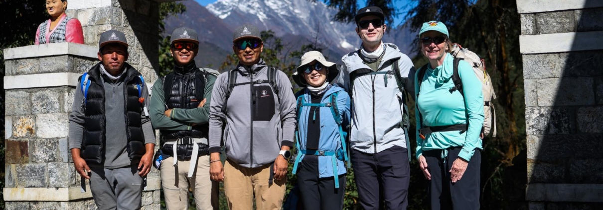 Departing Lukla en route to… Ama Dablam! (Photo by Terray Sylvester)