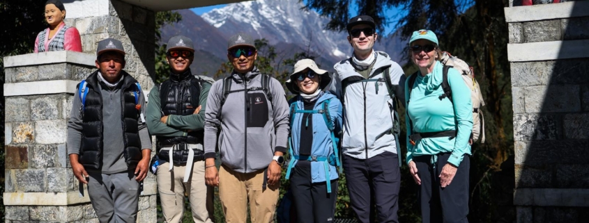 Departing Lukla en route to… Ama Dablam! (Photo by Terray Sylvester)