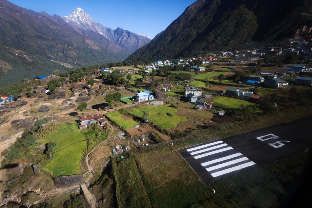 Approaching Lukla (Photo by Terray Sylvester)